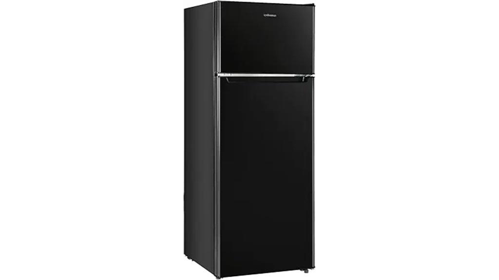 compact refrigerator with freezer