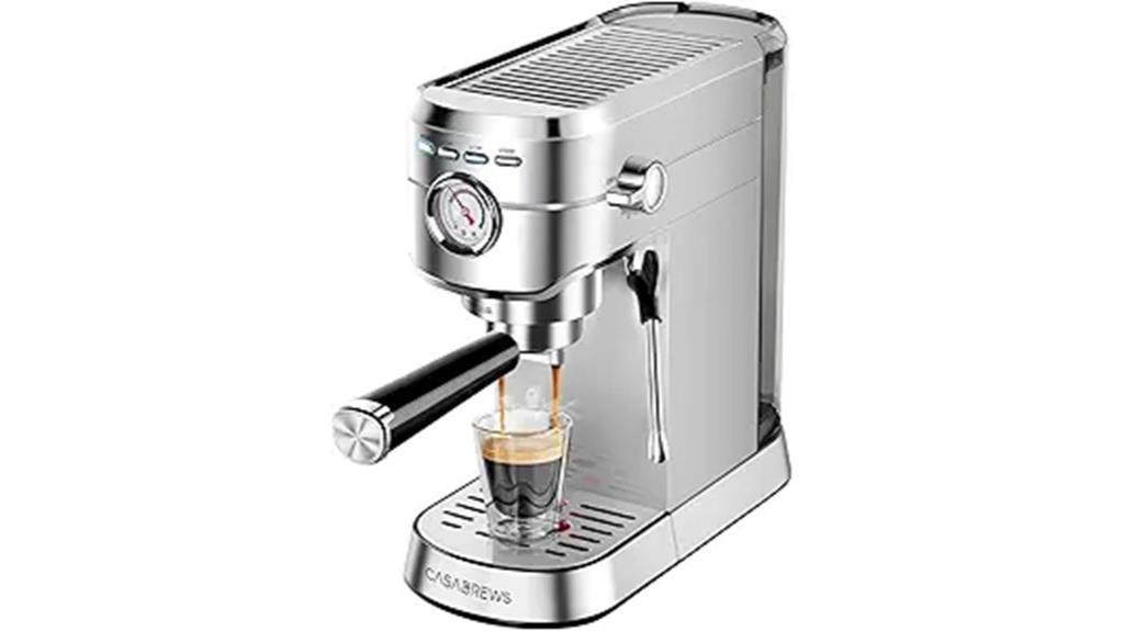 espresso machine with frother