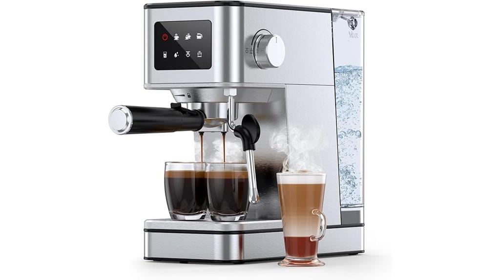 espresso machine with frother