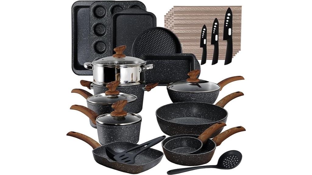 non stick cookware set