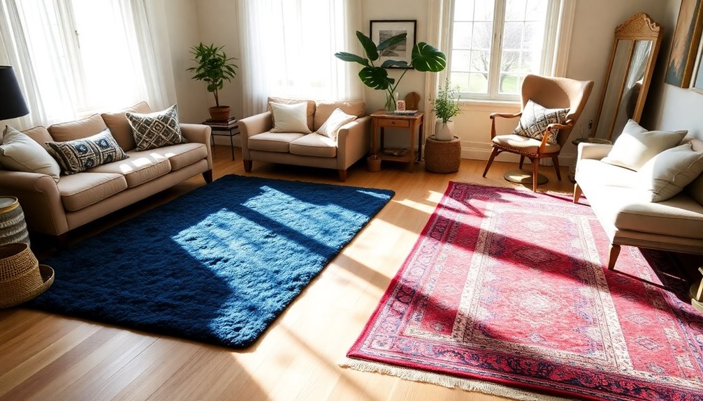 stylish and comfortable rugs