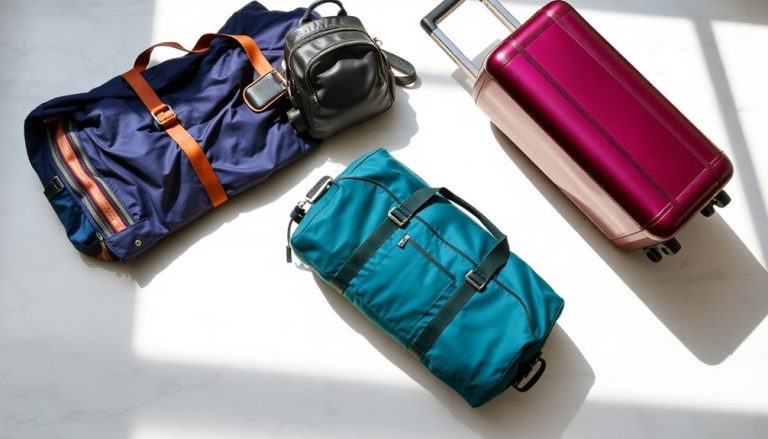 stylish functional travel bags