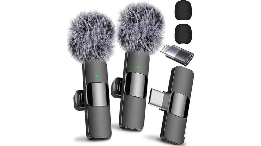 wireless microphone for smartphones