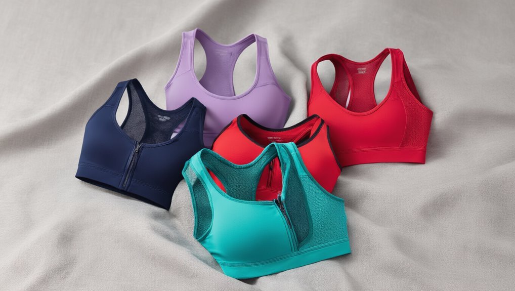high compression sports bras